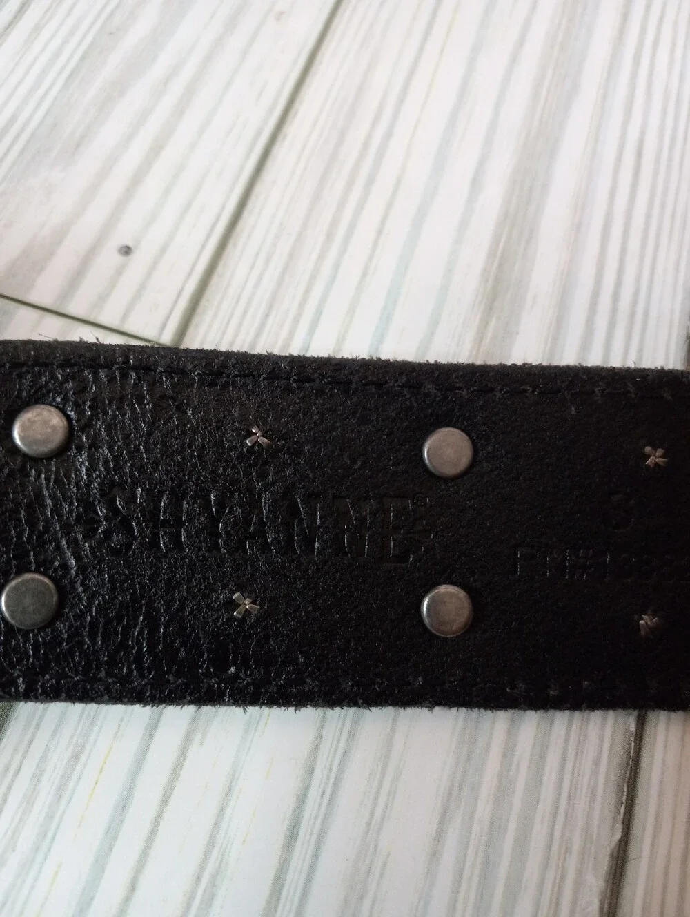 Shyanne Concho Western Leather Belt